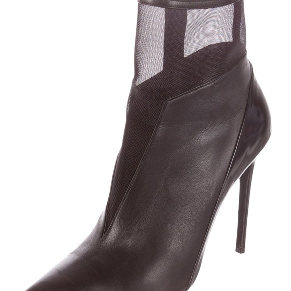 BARBARA BUI MESH ANKLE Boots Booties - Picture 2 of 7